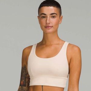 Lululemon align bra C/D cup pale linen size 4